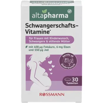 altapharma Vitamíny pro těhotné, doplněk stravy 30 ks