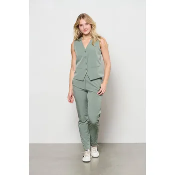 Dámské kalhoty Dámské kalhoty &Co Woman PA328/KN-KHAKI Velikost: XS