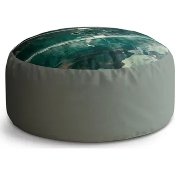 Taburet Sablio Taburet Circle Hydroplán na horském jezeře: 38x48 cm