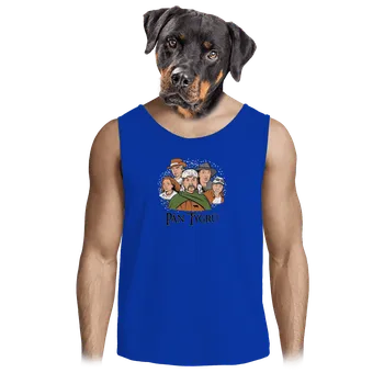 Pánské tílko Bastard Pán tygrů pánské tílko Royal Blue