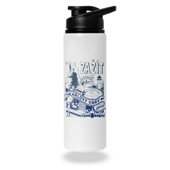 Láhev Bastard B16: Zažít Karlovy Vary lahev na vodu White