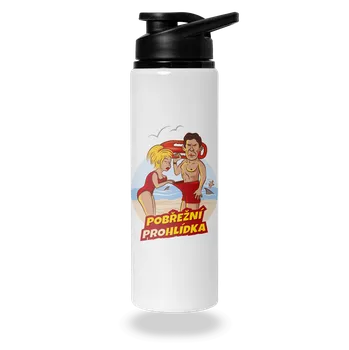 Láhev Bastard Pobřežní prohlídka lahev na vodu White