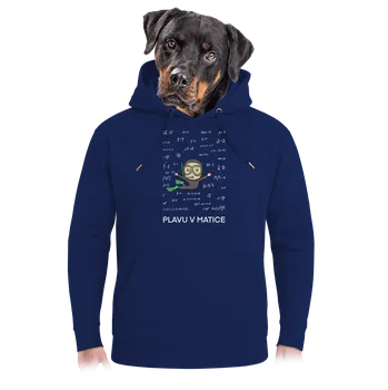 Pánská mikina Bastard Plavu v matice unisex mikina premium Navy