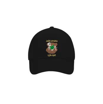 Kšiltovka Bastard Ještě stránku kšiltovka baseballka Black