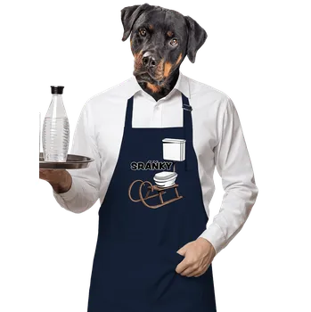 Kuchyňská zástěra Bastard Sráňky zástěra Navy