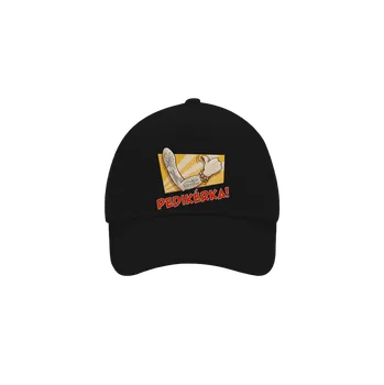 Kšiltovka Bastard Pedikérka kšiltovka baseballka Black