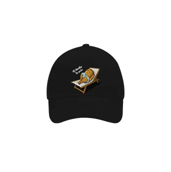 Kšiltovka Bastard Dneska to peče kšiltovka baseballka Black