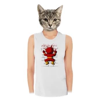 Bastard Flash dámské tílko volné White