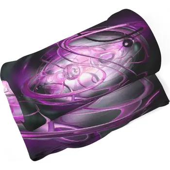 deka Sablio Deka Fialová abstrakce - 150x120 cm