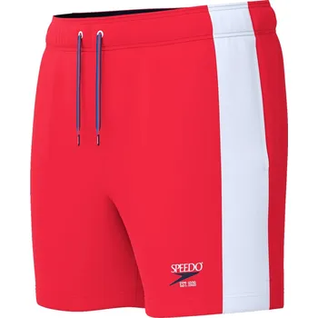 Pánské kraťasy Speedo Volley Watershort Red/White M - UK34
