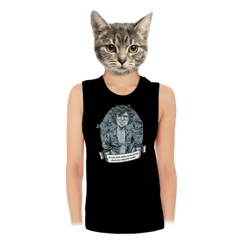 Bastard B14: Léto s kovbojem dámské tílko volné Black