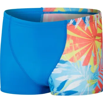 Chlapecké plavky Speedo Digital Allover Aquashort Boys Orange/Blue 164cm