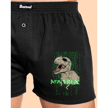 Trenýrky Bastard MAT-REX pánské trenky Black