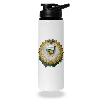 Láhev Bastard Pivní horoskop: Vodnář lahev na vodu White