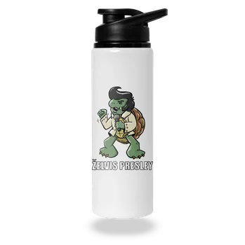 Láhev Bastard Želvis Presley lahev na vodu White