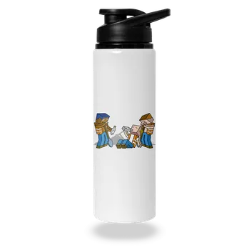 Láhev Bastard Real Minecraft lahev na vodu White