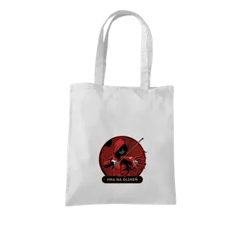 Nákupní taška Bastard Hra na oliheň taška White