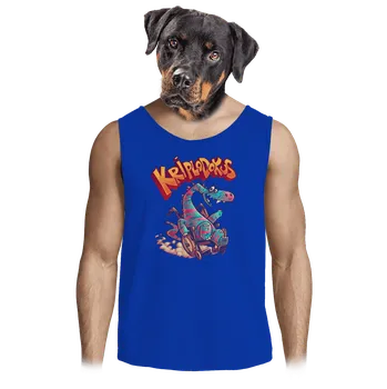 Pánské tílko Bastard Kriplodokus pánské tílko Royal Blue