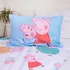 Povlečení Jerry Fabrics Peppa Pig 215 Baby 100 x 135, 40 x 60 cm zipový uzávěr