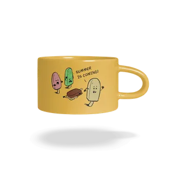 Bastard Summer is coming hrnek makronka Yellow Macaron