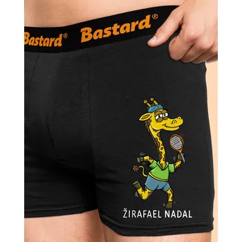 Trenýrky Bastard Žirafael Nadal boxerky Black