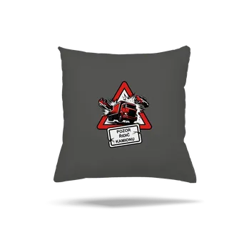 Polštář Bastard Řidič kamionu polštář Gray Pol