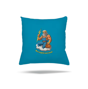 Polštář Bastard Bez napětí ani ránu polštář Blue Turquoise