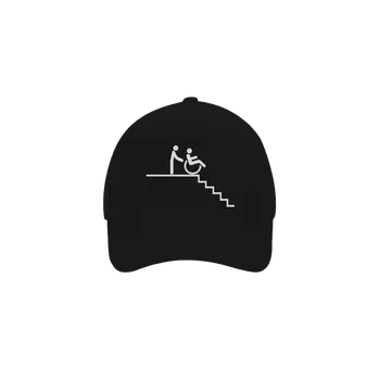 Kšiltovka Bastard Help center kšiltovka baseballka Black