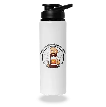 Láhev Bastard Pivo dobrovolně lahev na vodu White