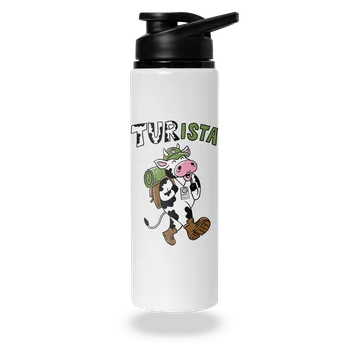 Láhev Bastard Tur na cestách lahev na vodu White