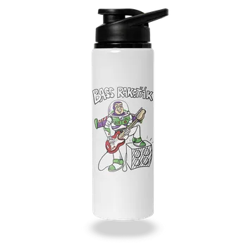 Láhev Bastard Bass Rakeťák lahev na vodu White