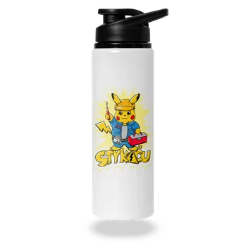 Láhev Bastard Stykaču lahev na vodu White