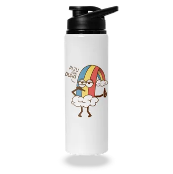 Láhev Bastard Piju jak duha lahev na vodu White