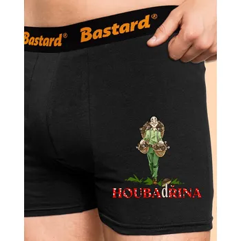 Trenýrky Bastard Houbadřina boxerky Black