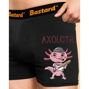 Trenýrky Bastard Axolotr boxerky Black