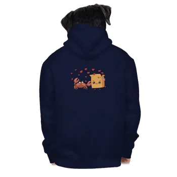 Pánská mikina Bastard Krab a krabice pánská mikina na zip Navy