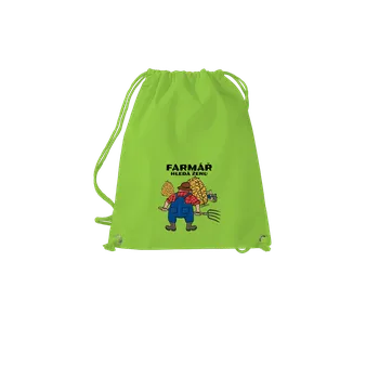 Sportovní vak Bastard Farmář hledá ženu vak Apple Green