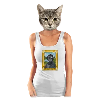 Bastard Moja Lisa dámské tílko klasické White