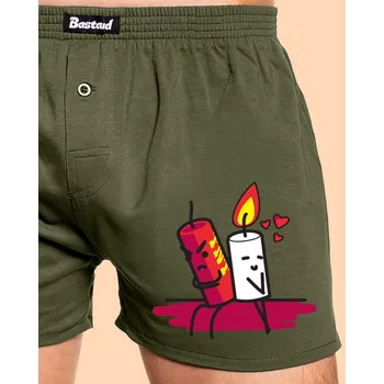 Trenýrky Bastard TNT pánské trenky Khaki