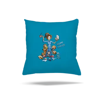 Polštář Bastard Maminčin home office polštář Blue Turquoise