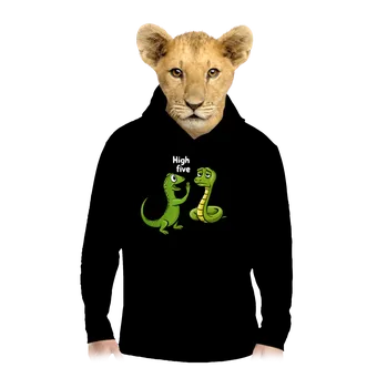 Chlapecká mikina Bastard High Five dětská mikina klokanka Black