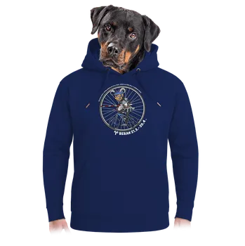 Pánská mikina Bastard Cyklistický horoskop: Beran unisex mikina premium Navy