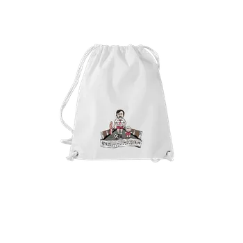 Sportovní vak Bastard Fotbalová legenda vak White