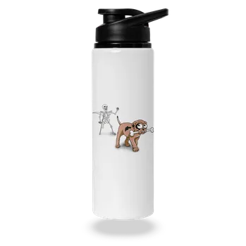 Láhev Bastard Kostlivec lahev na vodu White