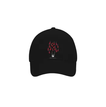 Kšiltovka Bastard Šťastný vinař kšiltovka baseballka Black