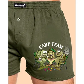 Trenýrky Bastard Carp Team pánské trenky Khaki