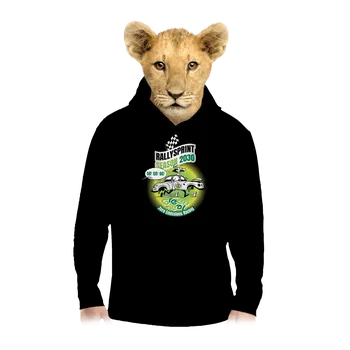 Chlapecká mikina Bastard Rallysprint 2030 dětská mikina klokanka Black