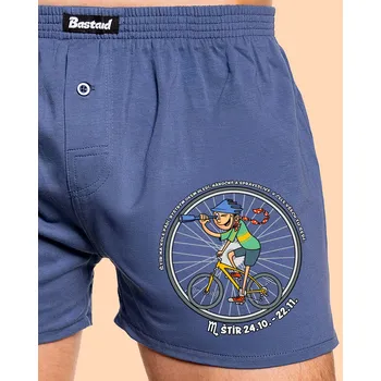 Trenýrky Bastard Cyklistický horoskop: Štír pánské trenky Blue