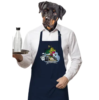 Kuchyňská zástěra Bastard Závodník zástěra Navy