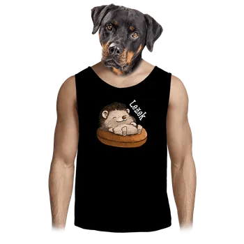 Pánské tílko Bastard Ležek pánské tílko Black